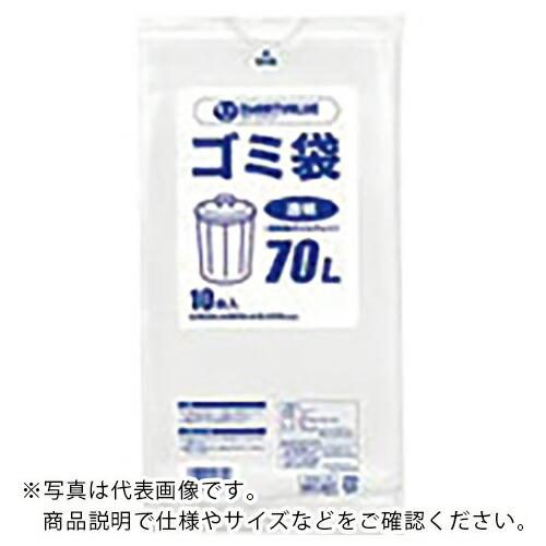 JTX 886643)ゴミ袋LDD透明70L 200枚  ( N208J-70P ) プラス(株)