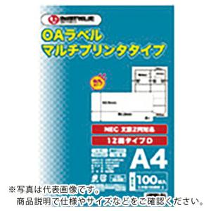 JTX 46529)OAマルチラベルD 12面100枚 ( A129J ) プラス(株) (メーカー取寄)｜orangetool