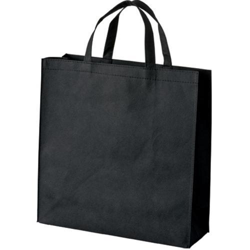 JTX 871055)不織布手提げバッグ小10枚ブラック  ( B450J-BK ) プラス(株)