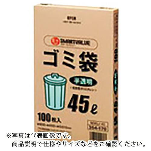 JTX 354170)ゴミ袋 HD半透明 45L100枚 N045J45 ( N045J-45 ) ...