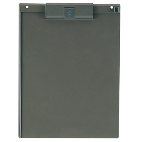 PLUS 83231)クリップボード FL-411CP A4E ダークグレー ( FL-411CP ...