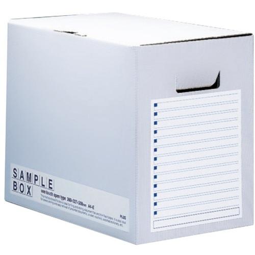 PLUS 96516)サンプルボックス FL-002SB A4 ブルー ( FL-002SB BL ...