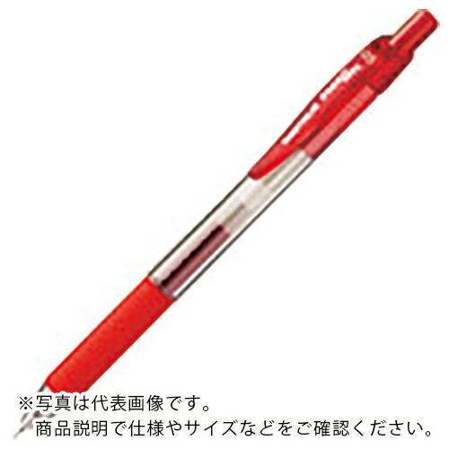 JTX 708144)ゲルノックボールペン赤1本   ( H043J-RD ) プラス(株)