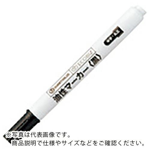 JTX 381591)油性マ-カ-シングル中字黒48本 H037JBK48 ( H037J-BK-4...