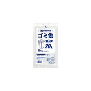 JTX 861305)ゴミ袋LDD 透明 20L10枚  ( N208J-20 ) プラス(株)