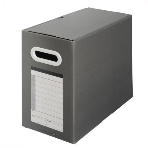 PLUS 87116)サンプルボックス BF10-A4-150 A4 濃灰 ( BF10-A4-15...