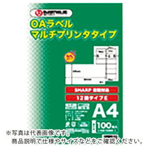 JTX 46530)OAマルチラベルE 12面100枚 ( A130J ) プラス(株) (メーカー取寄)｜orangetool