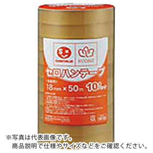 JTX 388550)セロハンテープ 18mm×50m10巻  ( B642J ) プラス(株)