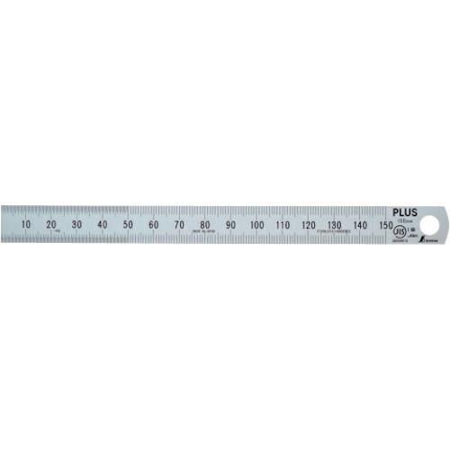 PLUS )ステンレス直尺 15cm×0.5mm厚 シルバー ( 47741 ) プラス(株)