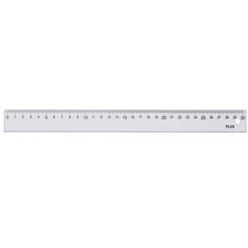 PLUS )再生PET 直定規 30X3mm UDタイプ ( 47189 ) プラス(株) (メーカ...