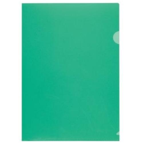 PLUS 80162)高透明カラークリアホルダ 10P GR FL-184HO ( FL-184HO...