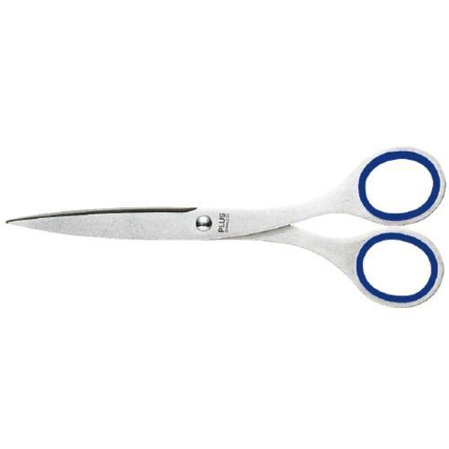 PLUS 34724)ステンレスハサミ NO.165 ブルー ( NO.165 BL ) プラス(株...
