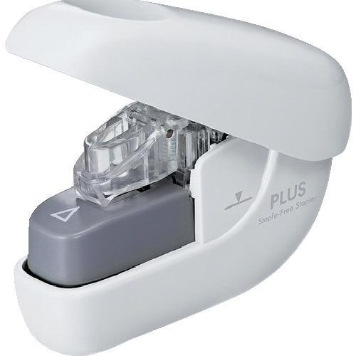 PLUS 31122)ペーパークリンチ SL-106NB ホワイト ( SL-106NB WH ) ...