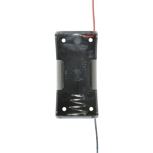 タカチ リード線付電池ホルダー 単2×1 ( BH211-1 ) (株)タカチ電機工業