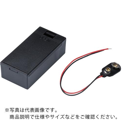 タカチ 外付け電池ボックス(ブラック)006P×1 ( MD-006PB ) (株)タカチ電機工業 ...