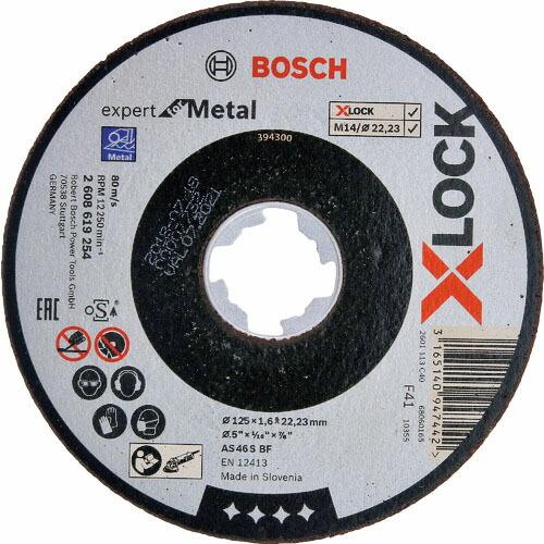 ボッシュ X-LOCK切断砥石125x1.6鉄EX ( 2608619254 )【25枚セット】ボッ...