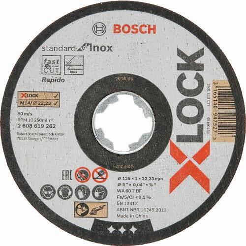 ボッシュ X-LOCK切断砥石125x1.0ステンST ( 2608619262 )【25枚セット】...