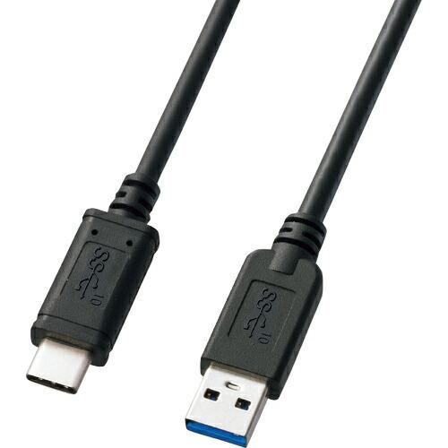 SANWA USB3.1Gen2TypeC-Aケーブル ( KU31-CA10 )