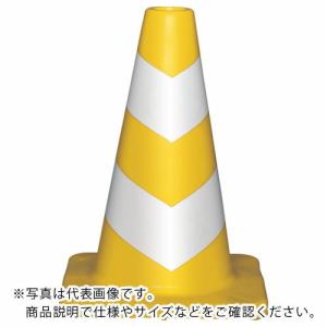 サンコー ソフトスコッチコーン300H  黄/白  ( 8Y0255 )｜orangetool