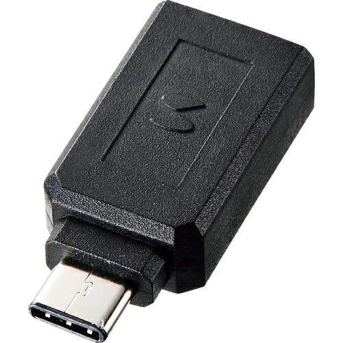 SANWA TypeC-USBA変換アダプタ ( AD-USB28CAF )