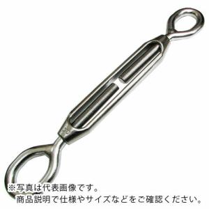 水本 ステンレス 枠式ターンバックル(アイ&アイ) 捻径M22 ( TB-22E ) (メーカー取寄)｜orangetool