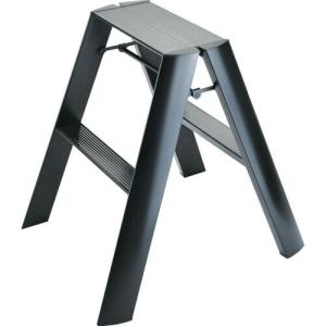 ハセガワ 踏台 ルカーノ 2ステップ ブラック(17018) ( ML2.0-2(BK) ) 長谷川工業(株)｜orangetool