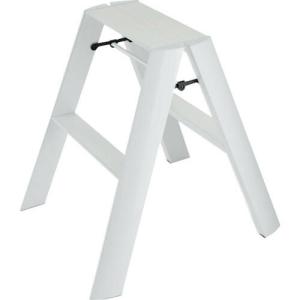 ハセガワ 踏台 ルカーノ 2ステップ ホワイト(17019) ( ML2.0-2(WH) ) 長谷川工業(株)｜orangetool