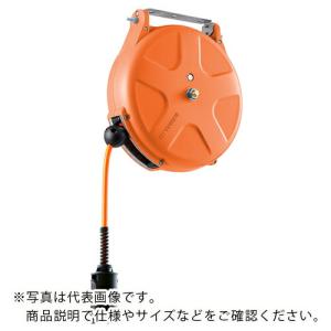 TRIENS エアーホースリール 内径8mm×6m オレンジ ( SHS-306A-OR ) (株)三協リール｜orangetool
