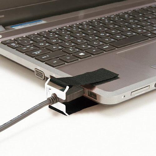 SANWA I/Oロックベルト(USBプラグ対応) ( CA-NB002 )