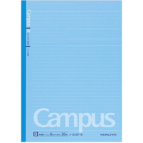 KOKUYO キャンパスノートドット罫 セミB5 青6mm 1冊 ノ-3CBT-B ( 418345...