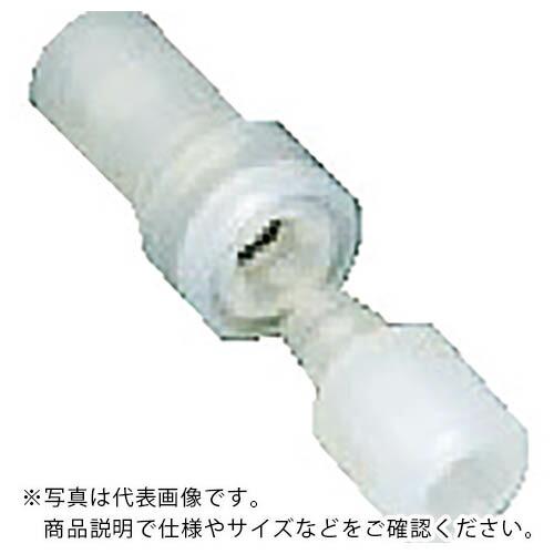 フロンケミカル フッ素樹脂(PTFE)クイックコネクター ソケット QCH-WV-4S(Rc1/2)...