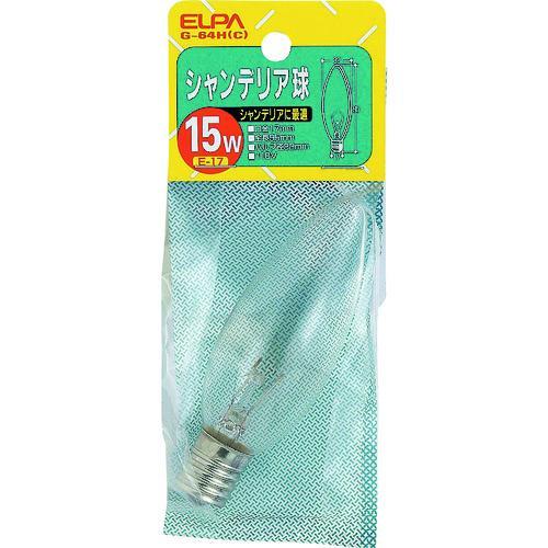 ELPA ( 朝日電器 )　シャンデリアＥ１７ (G-64H(C))