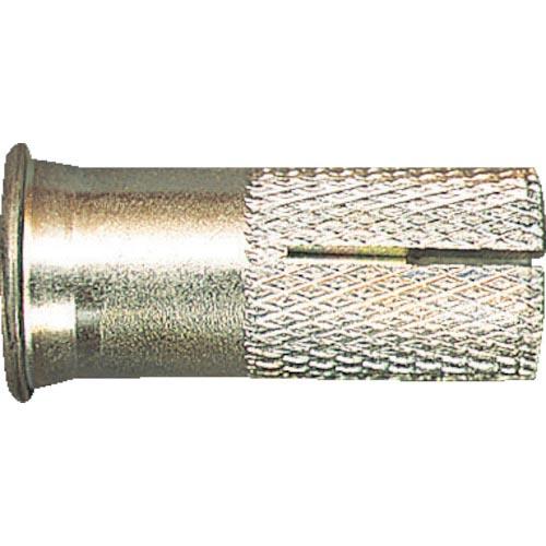 TRUSCO シーティーアンカー ツバ付 スチール W3/8X30 10本入 (コンクリート用アンカ...