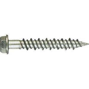 TRUSCO Pレスアンカー 六角頭 スチール 6X45 10本入 (コンクリート・ブロック・木材用/ねじ固定式 ) ( PHV-645BT (6X45 スチール 10ポンイリ) )｜orangetool