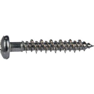 TRUSCO Pレスアンカー ナベ頭 ステンレス 4X25 24本入 (コンクリート・ブロック・木材用/ねじ固定式 ) ( PP-425SBT (4X25 ステン 24ホンイリ) )｜orangetool