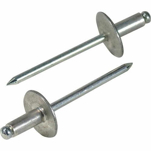 エビ ブラインドリベット(ラージフランジ) アルミニウム/スティール製 6-10(12本入) エコパ...