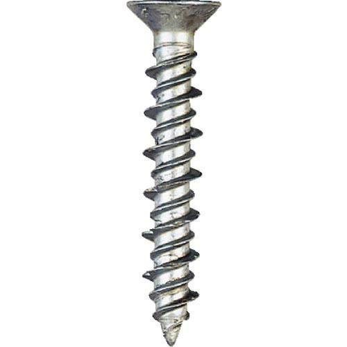 TRUSCO Pレスアンカー サラ頭 スチール 6X100 3本入 (コンクリート・ブロック・木材用...