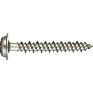 TRUSCO Pレスアンカー 座なべ頭 スチール 4X25 42本入 (コンクリート・ブロック・木材用/ねじ固定式 ) ( PWV-425BT (4X25 スチール 42ホンイリ) )｜orangetool