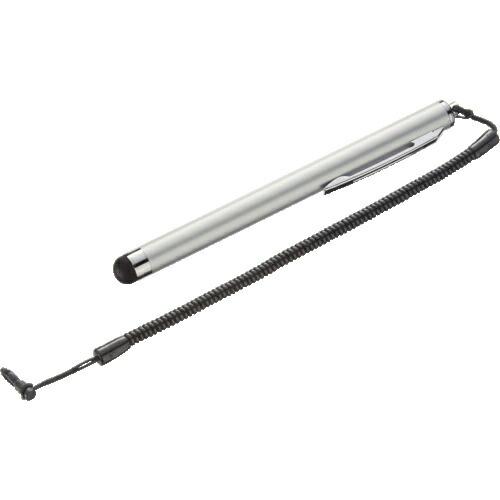 SANWA スマートフォン&amp;タブレット用タッチペン(シルバー) ( PDA-PEN25SV )