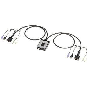 SANWA パソコン自動切替器(2:1) ( SW-KVM2DUN )｜orangetool