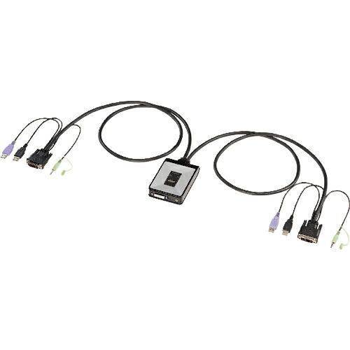 SANWA パソコン自動切替器(2:1) ( SW-KVM2DUN )