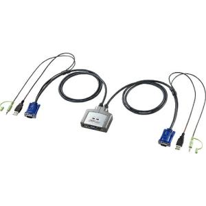 SANWA パソコン自動切替器(2:1) ( SW-KVM2AUUN )｜orangetool