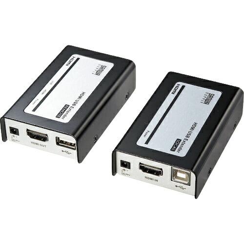 SANWA HDMI+USB2.0エクステンダー ( VGA-EXHDU )