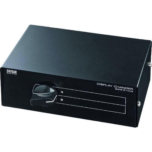 SANWA ディスプレイ切替器(2回路) ( SWW-21VLN )