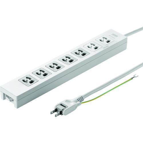 SANWA 電源タップ(3P・7個口・3m) ( TAP-F37-3KSR )