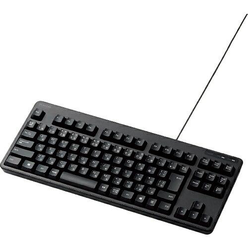 エレコム 有線コンパクトキーボード ( TK-FCM103BK )