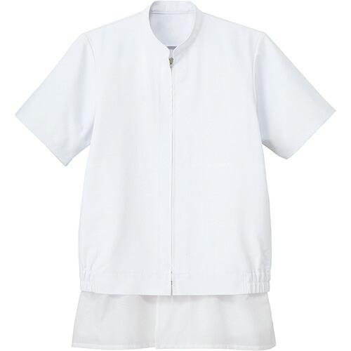 サンペックス ( サーヴォ )　半袖ジャンパー　食品工場　白衣　衛生　ホワイト　５Ｌ ( CD-63...