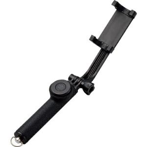 ELECOM Bluetooth自撮り棒(45cm/回転ホルダータイプ) ( P-SSBRBK )｜orangetool