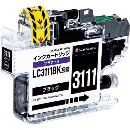 ELECOM カラークリエーション インクカートリッジ ( CC-BLC3111NBK )