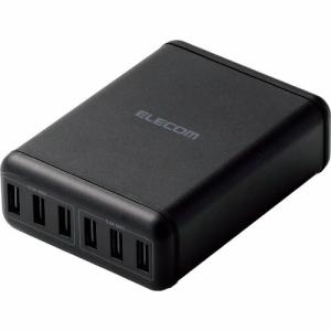 ELECOM 6ポートAC充電器 ブラック ( MPA-ACD03BK ) エレコム(株)｜orangetool
